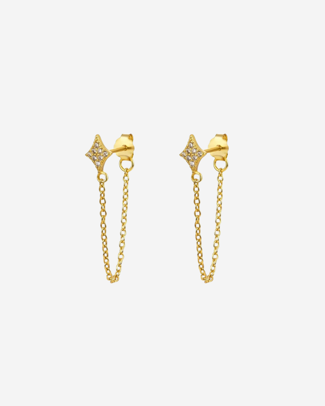 Star Chain Stud