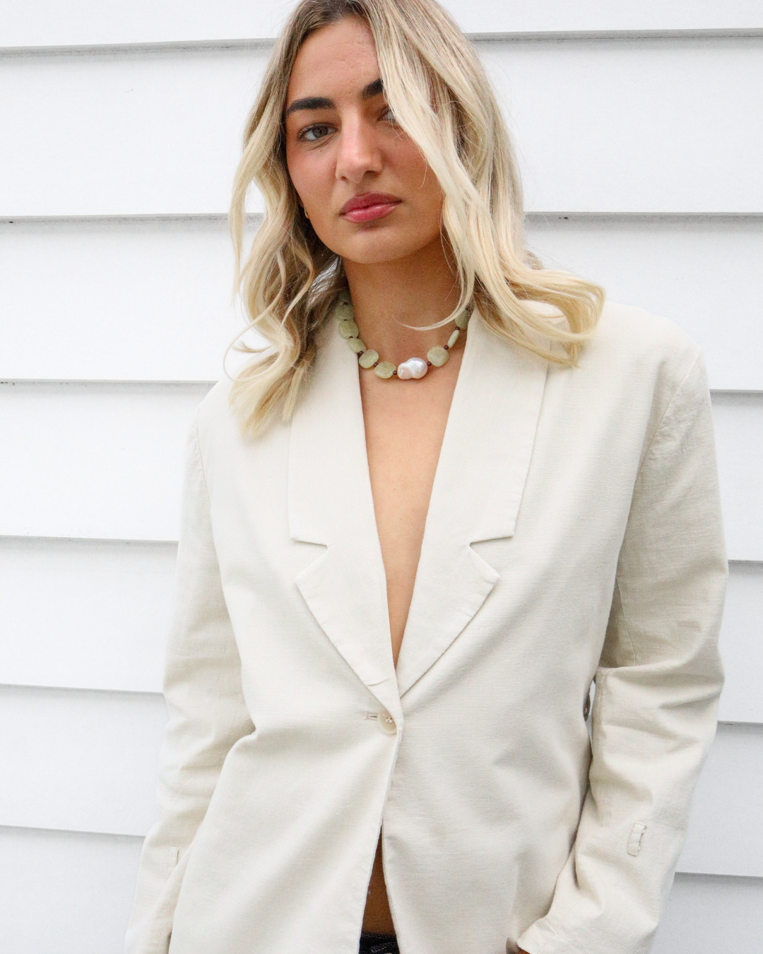 Olive Crush Necklace
