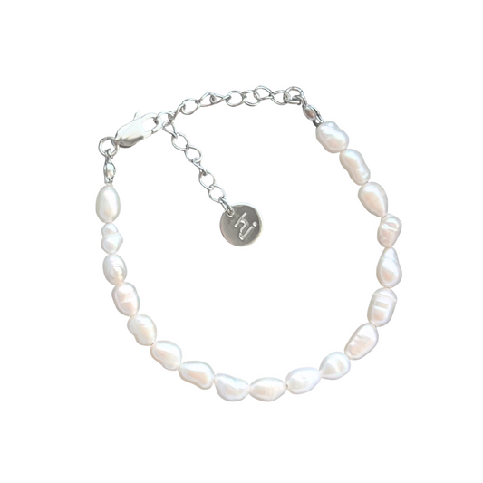 Pearl Bracelet Silver