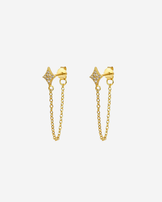 Star Chain Stud