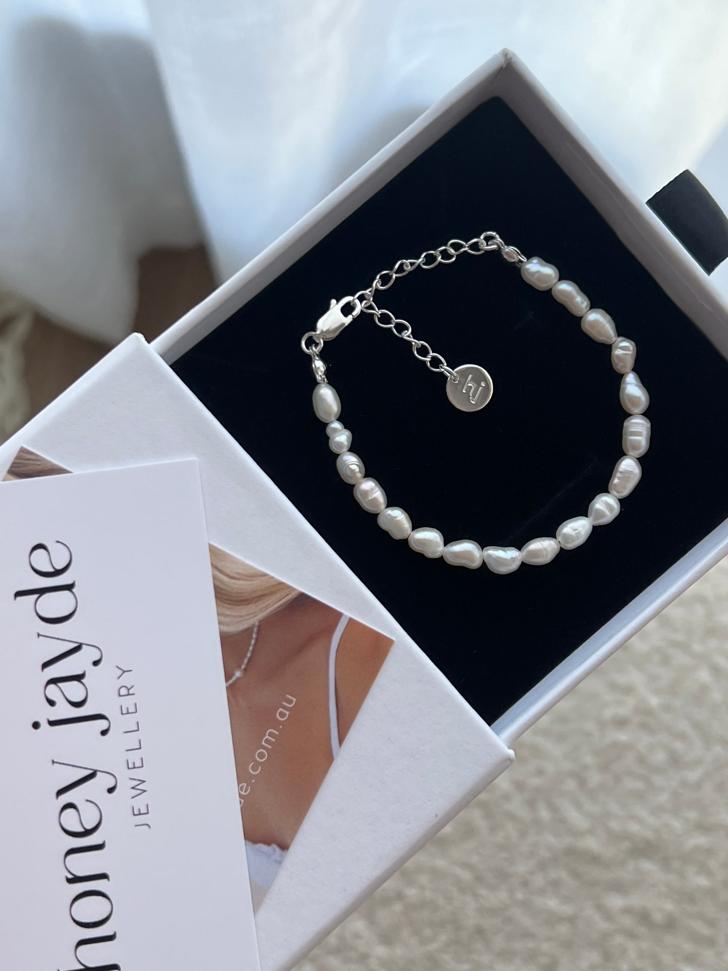 Pearl Bracelet Silver