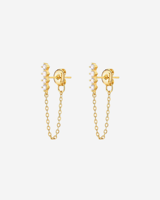 Cara chain studs