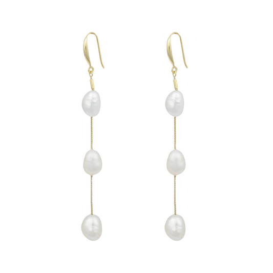 Pearl Drop Studs