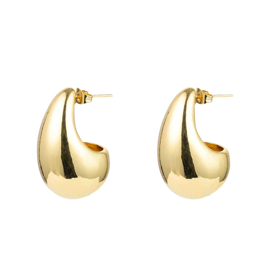 Teardrop Stud Gold