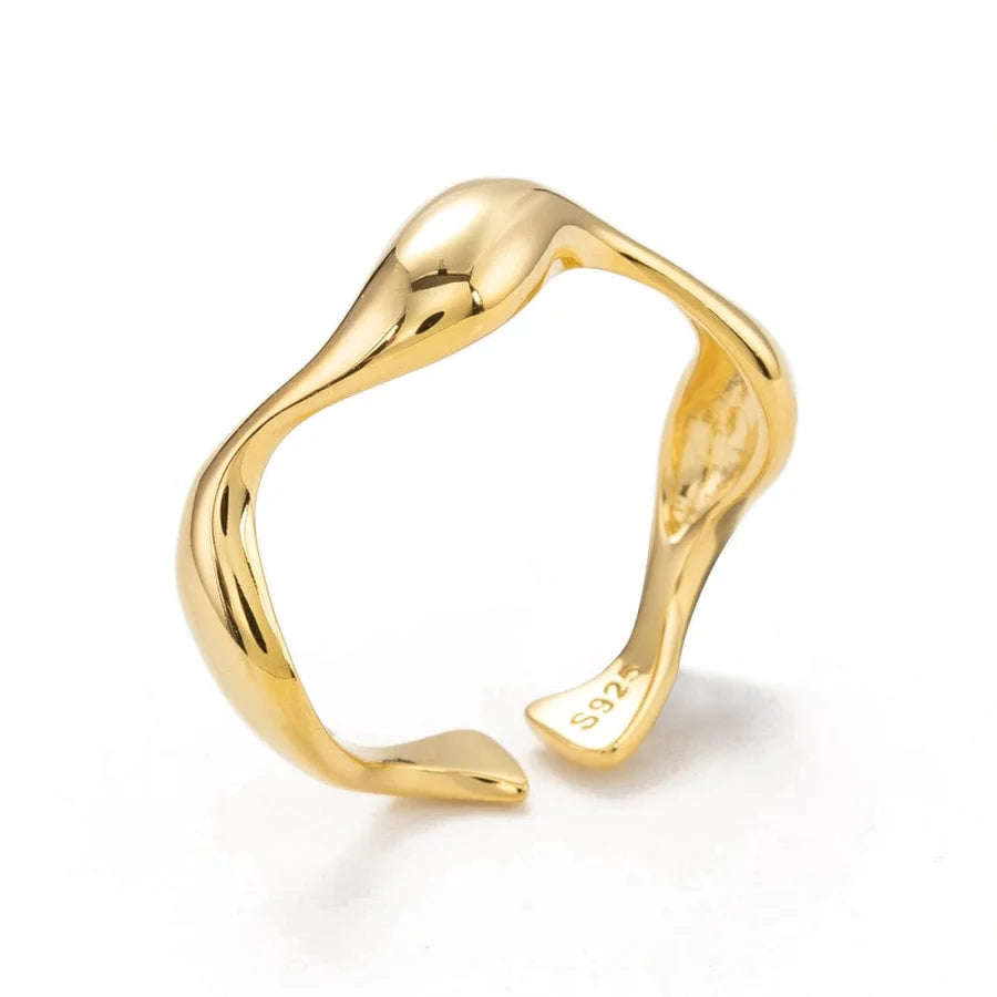 Wave Ring Gold