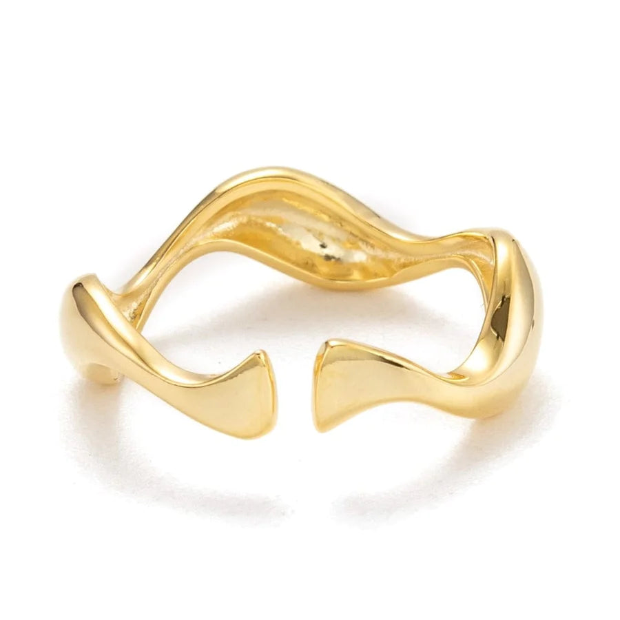 Wave Ring Gold